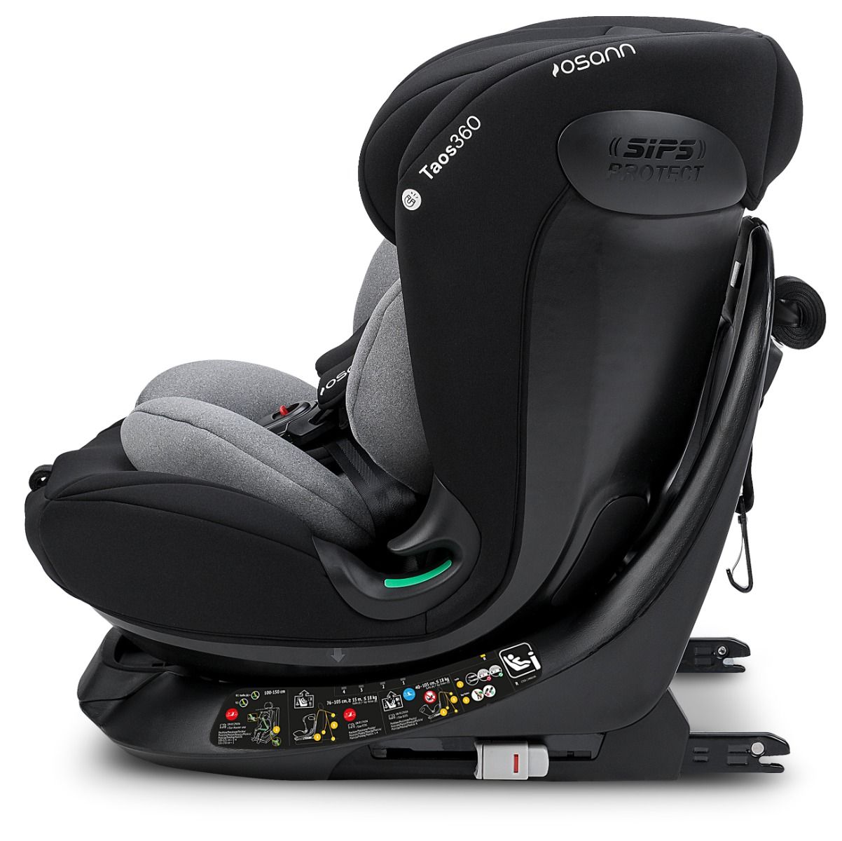 Osann Taos 360 Swivel Car Seat, 0-12 Years