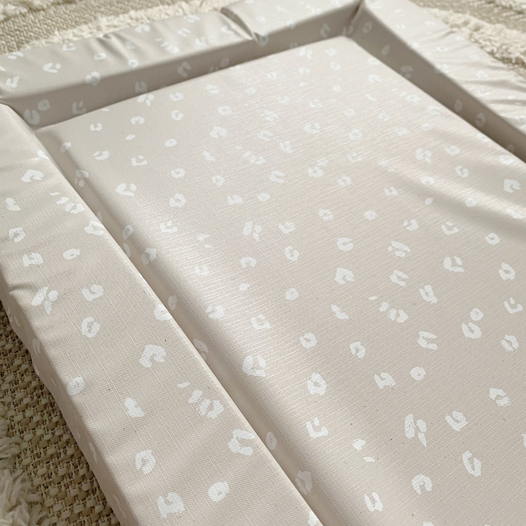 Standard Changing Mat - Sand Animal Print