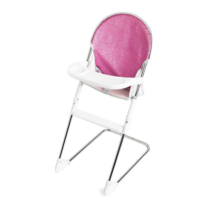 Roma Stephanie Dolls Pram Bundle with Pram / Pushchair, Doll, Highchair, Bag, Parasol & Pram set