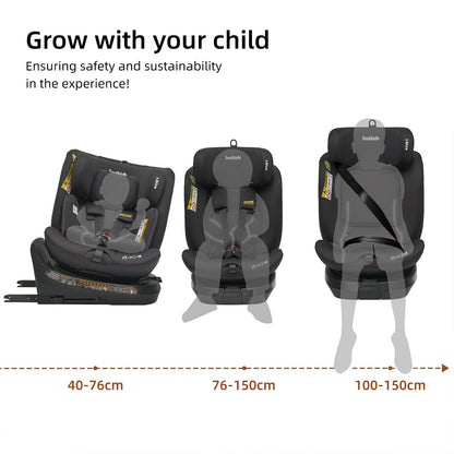 Jovikids Ranger TT Rotating Car Seat - Black