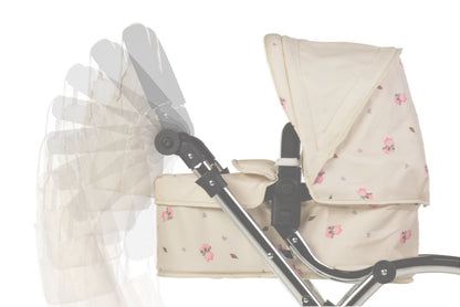 Roma Darcie Twin Dolls Pram, Pink