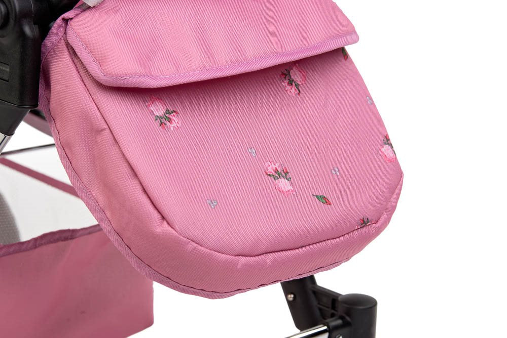 Roma Darcie Twin Dolls Pram, Pink