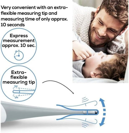 Beurer FT15/1 Digital Instant Thermometer with Flexible Tip
