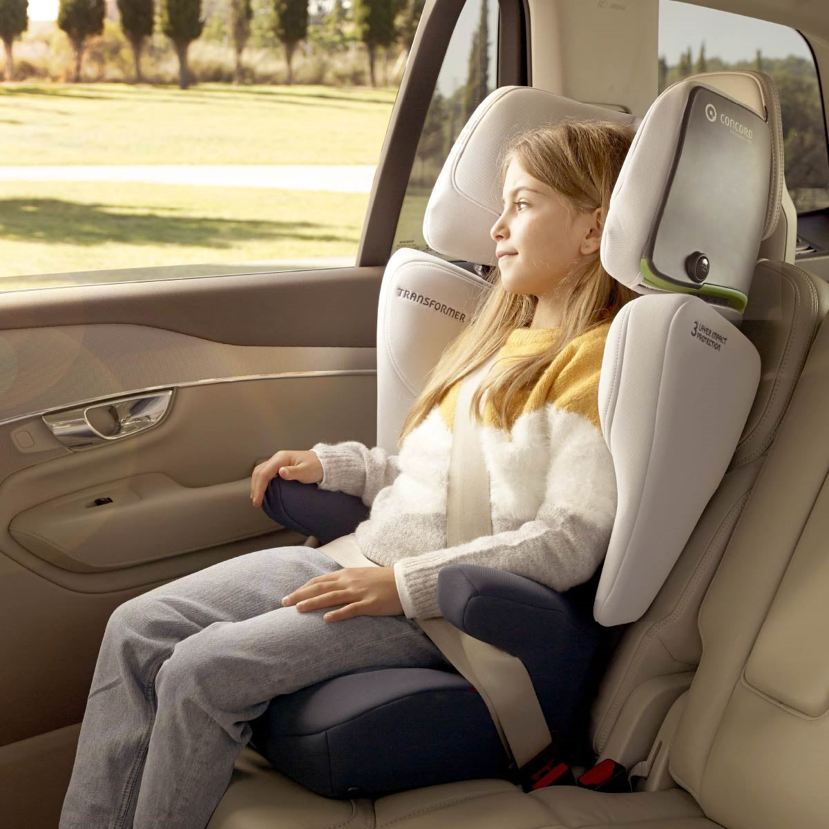 Jané Concord Transformer iTech i-Size ISOFIX Car Seat 100–150cm, 3-12 years