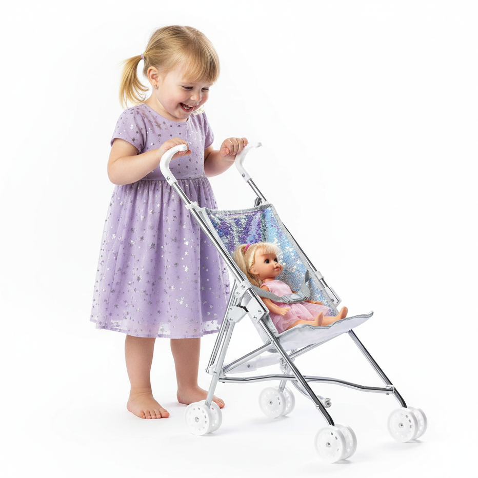 Roma Polly Umbrella Dolls Buggy