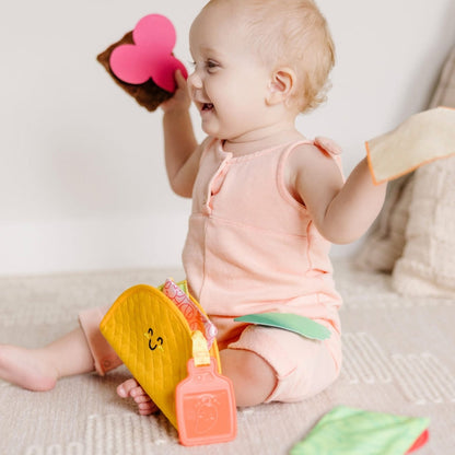 Melissa & Doug Touch & Feel Taco Soft Toy, 6 months+