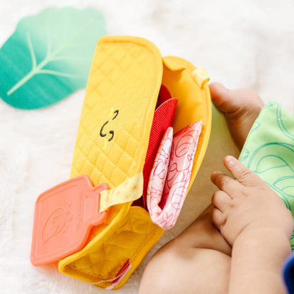 Melissa & Doug Touch & Feel Taco Soft Toy, 6 months+