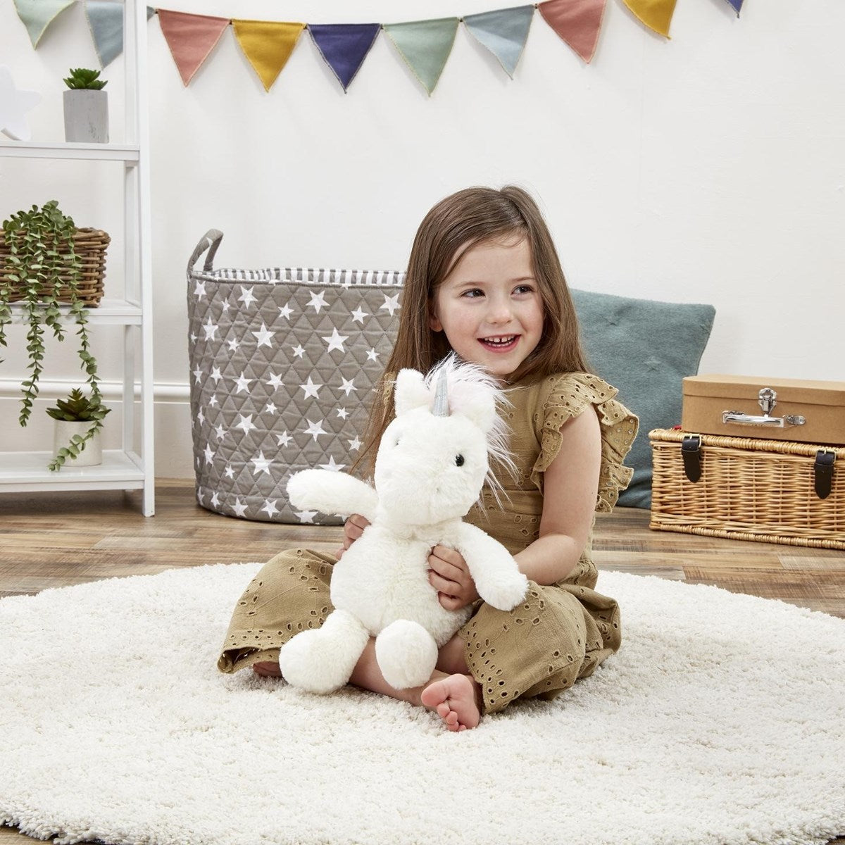 Rainbow Designs Little Luxuries Unicorn Soft Toy
