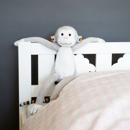 ZAZU Max the Monkey Soft Toy Nightlight with Melodies & Glow