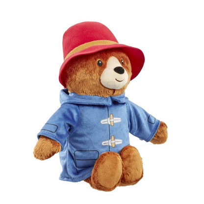 Rainbow Designs Paddington Bear Movie Talking Teddy Bear - Paddington Bear talking toy with 5 Phrases, Red Hat & Blue Duffle Coat - Cuddly Companion for Playtime Adventures