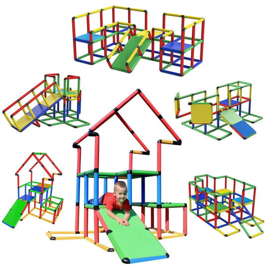 Jumbo Climbing Frame Kit – 467 Pieces STEM Education Toys for Creative Building and Outdoor Fun