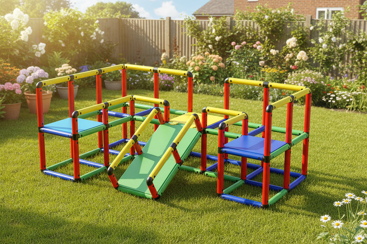 Jumbo Climbing Frame Kit – 467 Pieces STEM Education Toys for Creative Building and Outdoor Fun