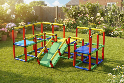 Jumbo Climbing Frame Kit – 467 Pieces STEM Education Toys for Creative Building and Outdoor Fun