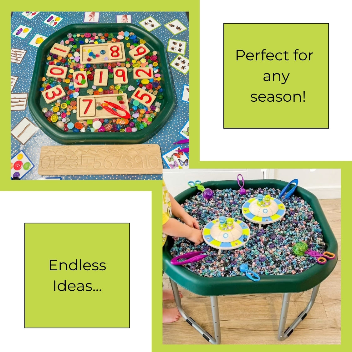 Original 100cm Tuff Tray, Stand & Cover - BUNDLE PACK - 3 Colour Options