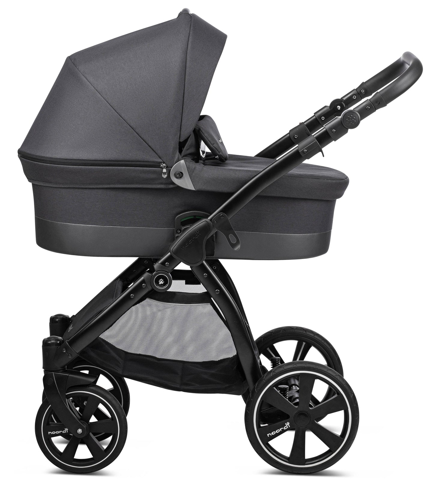 Noordi Sole Go 3in1 + Travel Carrier Car Seat, Black