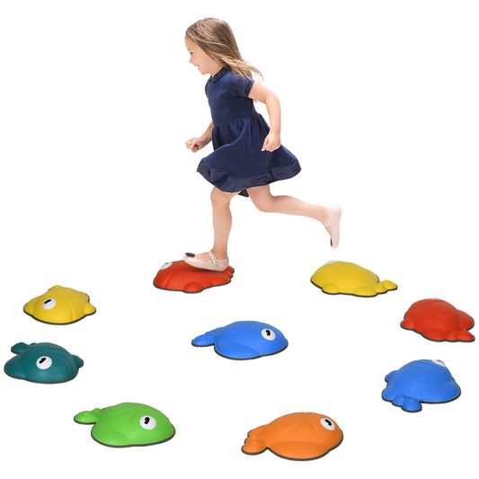 AIYAPLAY Stepping Stones Kids, 6 Pcs Balance Stepping Stones for Sensory