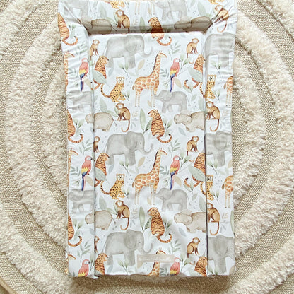 Standard Changing Mat - Jungle Animals Print