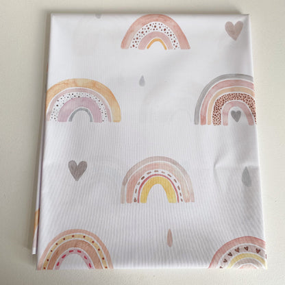 Splash mat - Beau Pink Rainbow Print