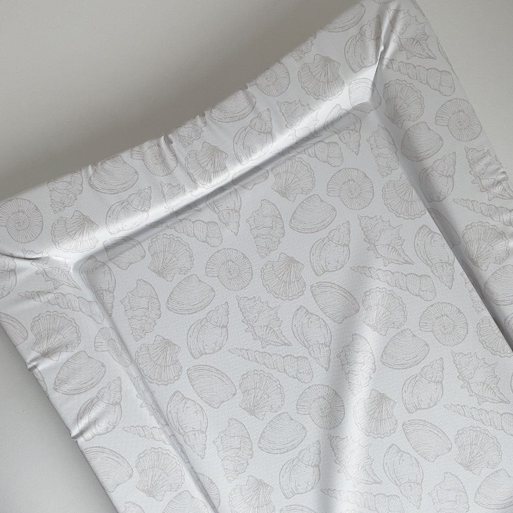 Standard Changing Mat - Seashell Print