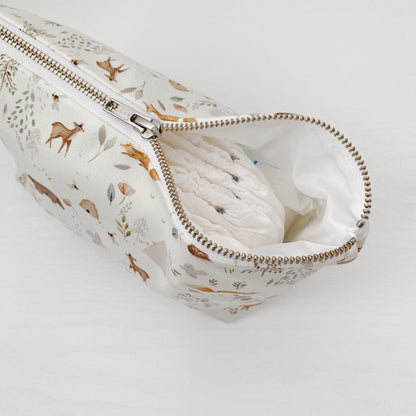 Nappy Wallet - Woodland Animal Print